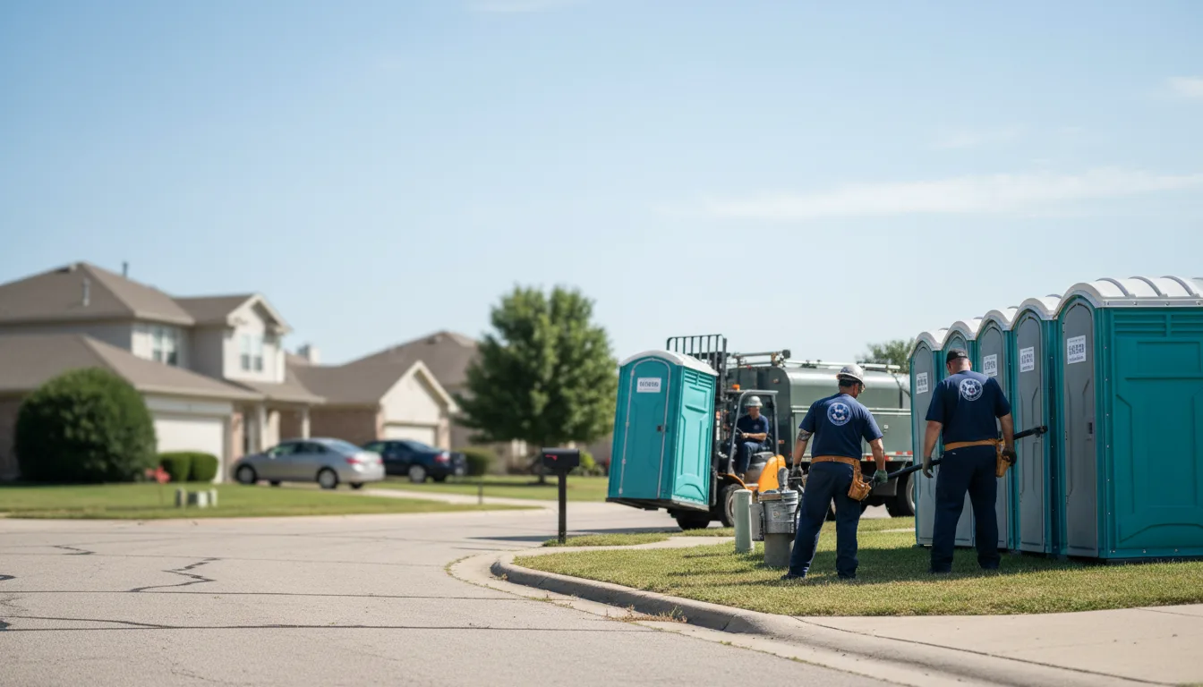 Porta Potty Rental in Long Branch, TX near me